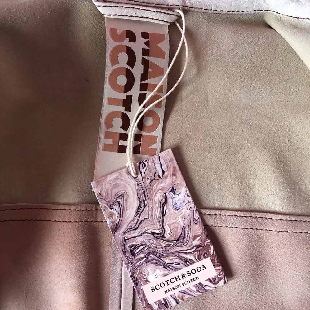 Scotch&Soda blush Pink Leather Jacket - Picture 15 of 15